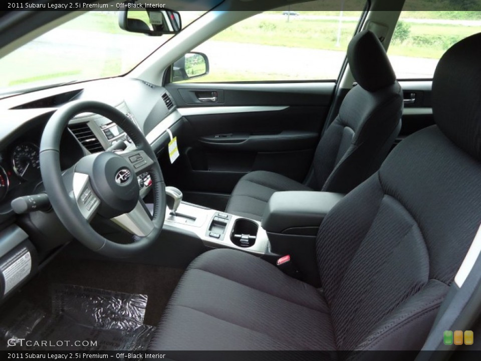 Off-Black Interior Photo for the 2011 Subaru Legacy 2.5i Premium #52436772