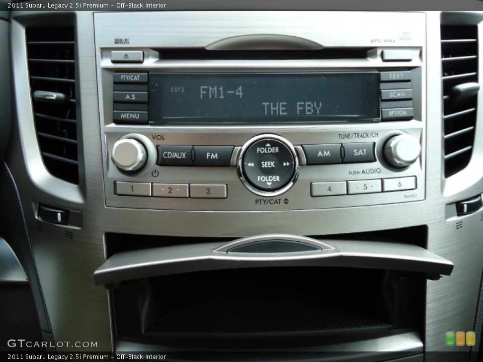 Off-Black Interior Controls for the 2011 Subaru Legacy 2.5i Premium #52436784