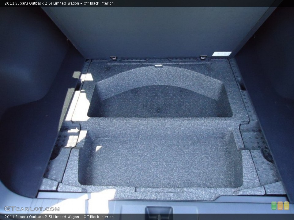 Off Black Interior Trunk for the 2011 Subaru Outback 2.5i Limited Wagon #52436895