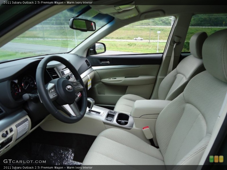 Warm Ivory Interior Photo for the 2011 Subaru Outback 2.5i Premium Wagon #52437057