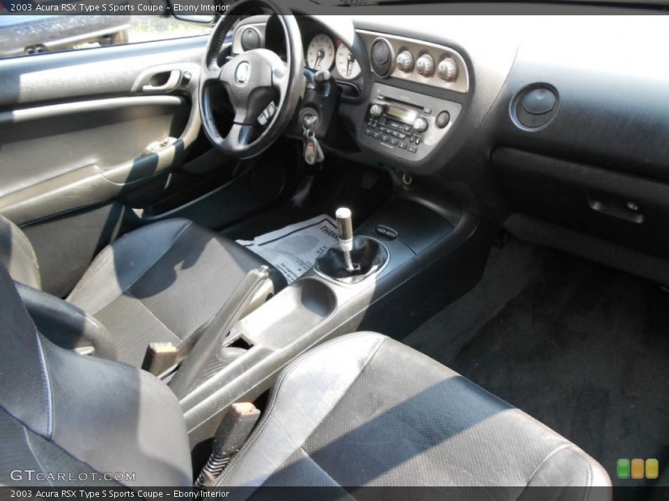 Ebony Interior Photo for the 2003 Acura RSX Type S Sports Coupe #52437874