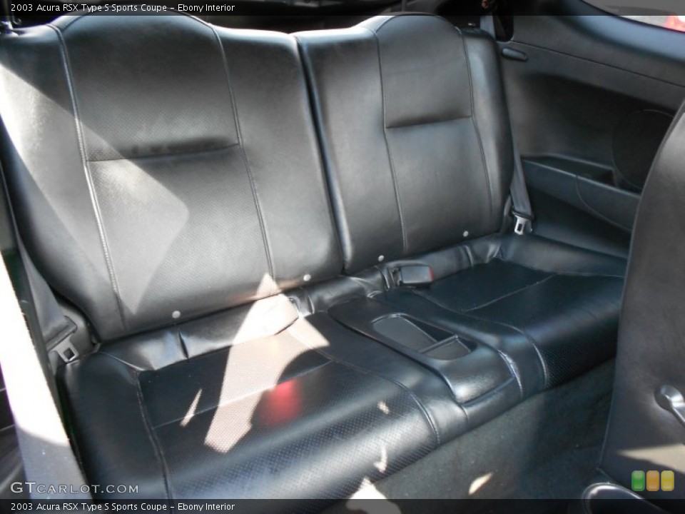 Ebony Interior Photo for the 2003 Acura RSX Type S Sports Coupe #52437877