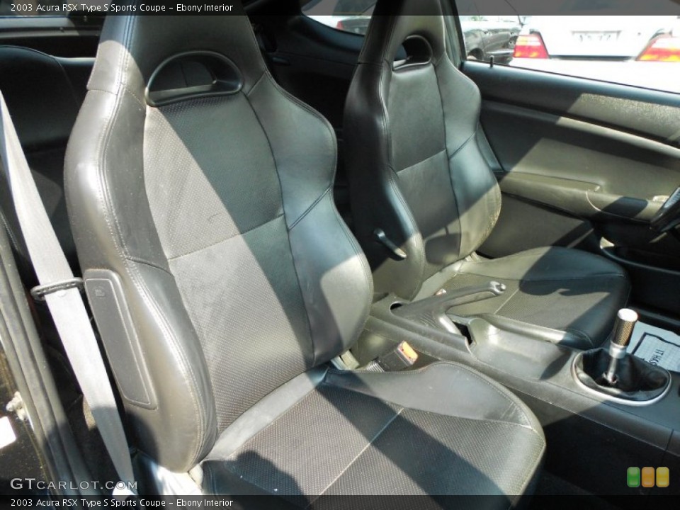 Ebony Interior Photo for the 2003 Acura RSX Type S Sports Coupe #52437883