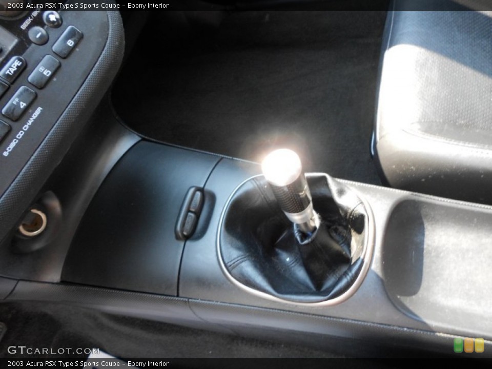 Ebony Interior Transmission for the 2003 Acura RSX Type S Sports Coupe #52437904