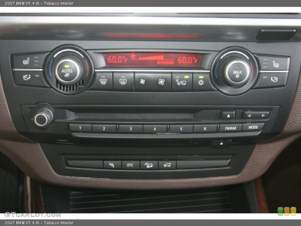 Tobacco Interior Controls for the 2007 BMW X5 4.8i #52439062