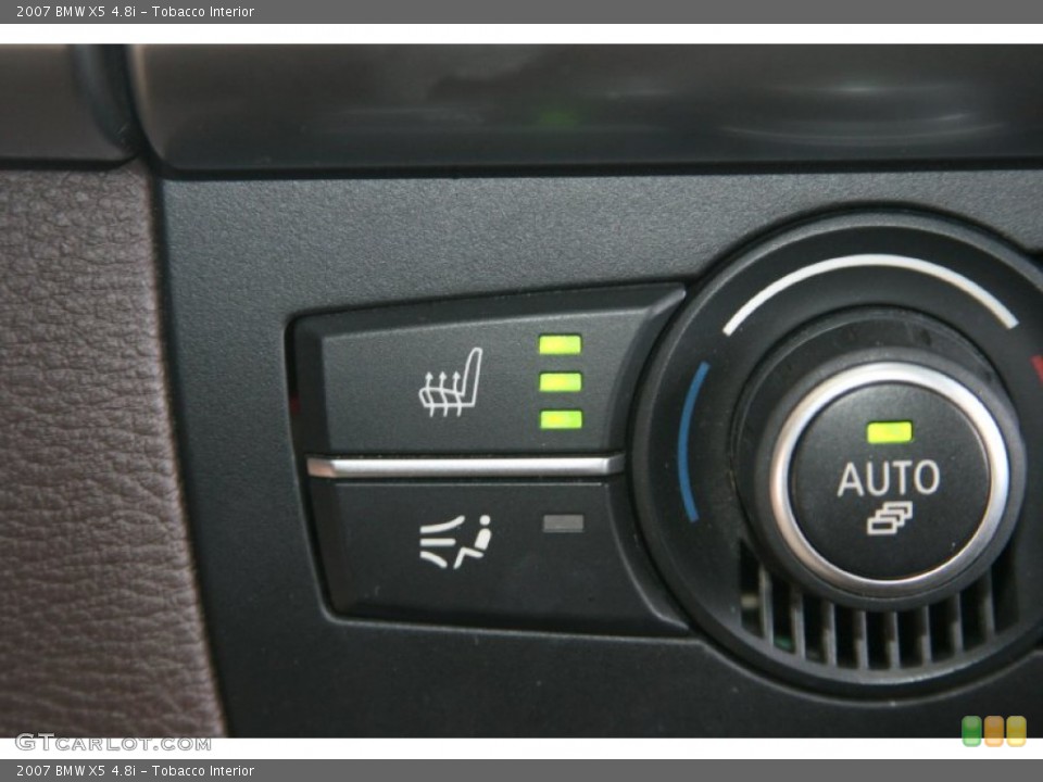 Tobacco Interior Controls for the 2007 BMW X5 4.8i #52439071