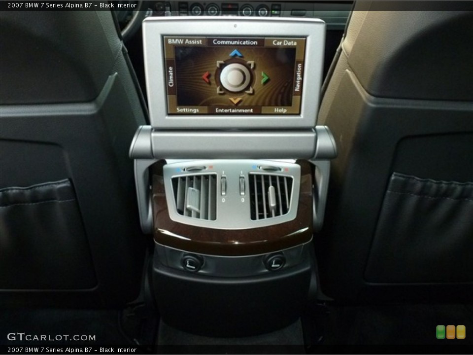 Black Interior Controls for the 2007 BMW 7 Series Alpina B7 #52439146