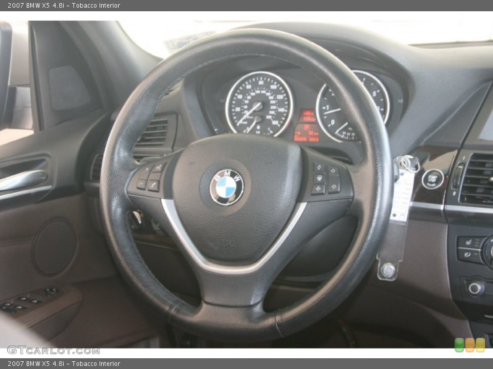 Tobacco Interior Steering Wheel for the 2007 BMW X5 4.8i #52439197