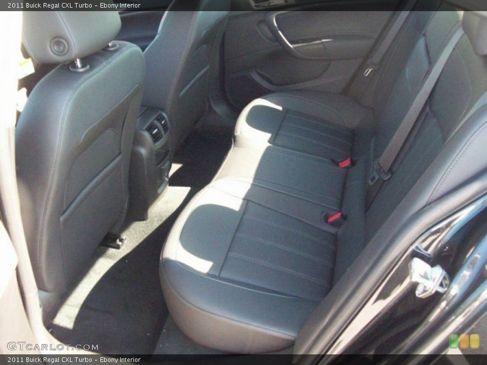 Ebony Interior Photo for the 2011 Buick Regal CXL Turbo #52439464