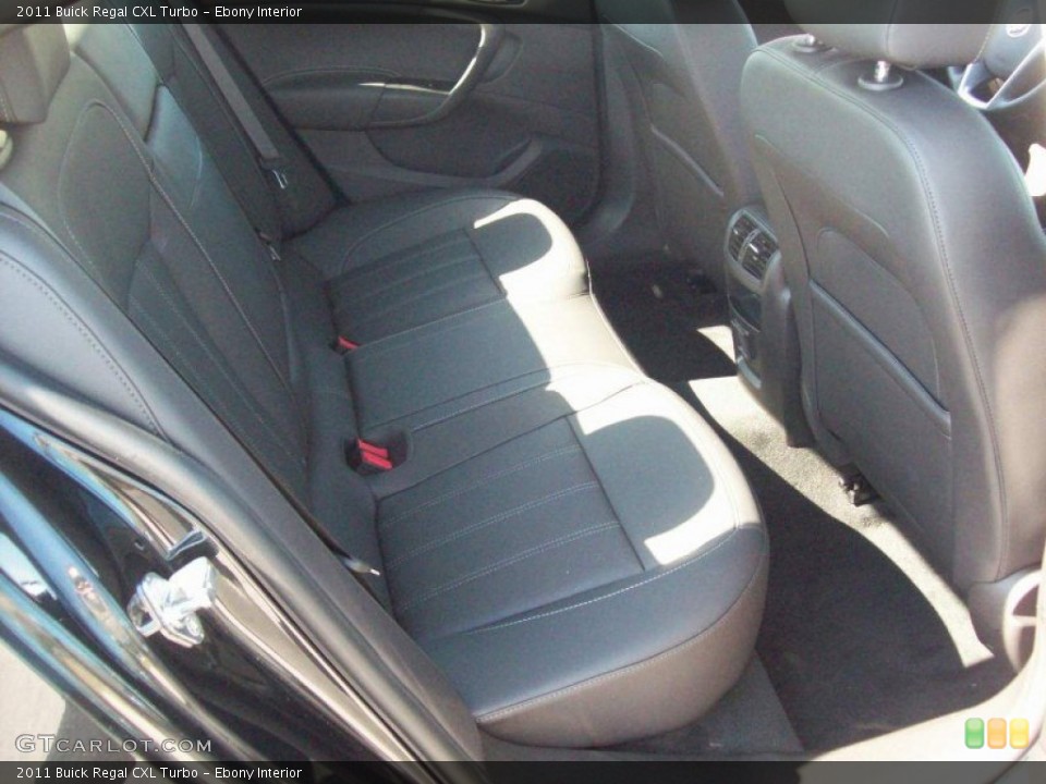 Ebony Interior Photo for the 2011 Buick Regal CXL Turbo #52439470