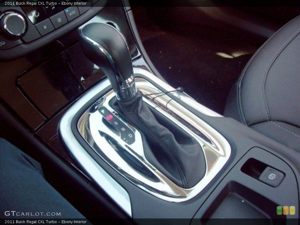 Ebony Interior Transmission for the 2011 Buick Regal CXL Turbo #52439497