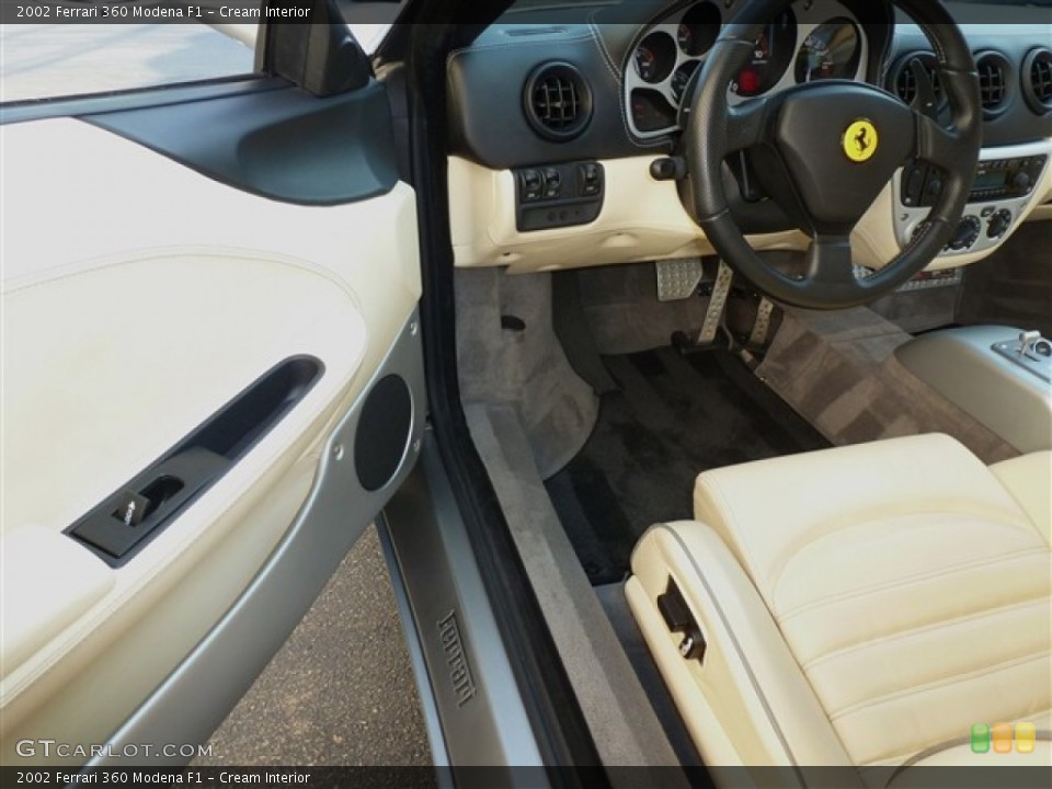 Cream Interior Photo for the 2002 Ferrari 360 Modena F1 #52439521