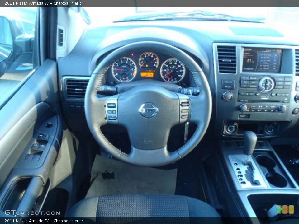 Charcoal Interior Dashboard for the 2011 Nissan Armada SV #52439737