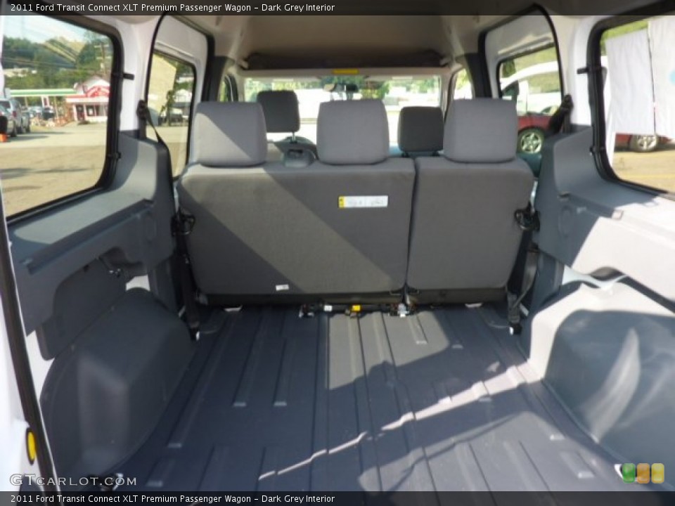 Dark Grey Interior Trunk for the 2011 Ford Transit Connect XLT Premium Passenger Wagon #52442017