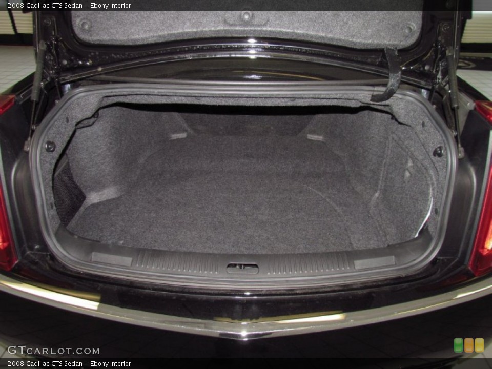 Ebony Interior Trunk for the 2008 Cadillac CTS Sedan #52443823