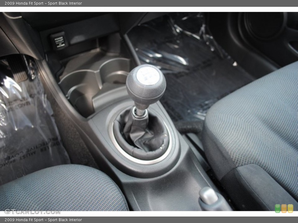 Sport Black Interior Transmission for the 2009 Honda Fit Sport #52444168