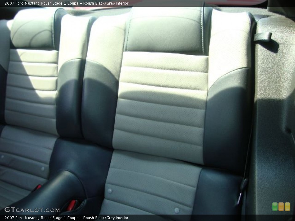 Roush Black/Grey Interior Photo for the 2007 Ford Mustang Roush Stage 1 Coupe #52447555