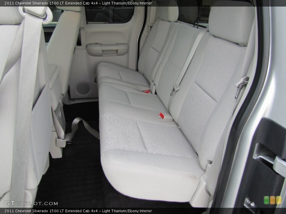 Light Titanium/Ebony Interior Photo for the 2011 Chevrolet Silverado 1500 LT Extended Cab 4x4 #52449085
