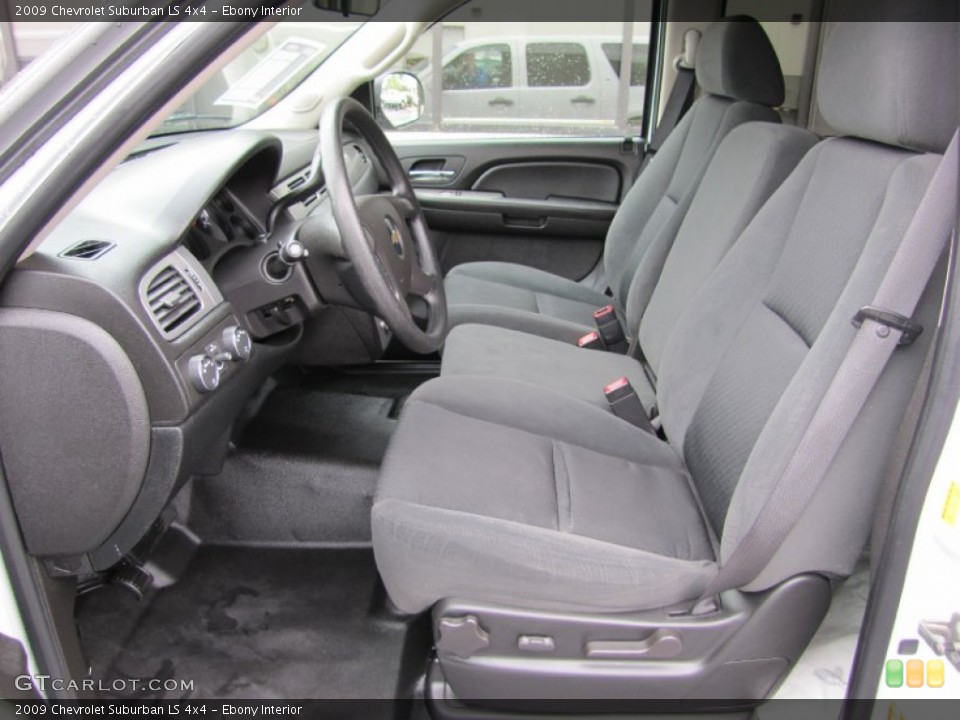 Ebony Interior Photo for the 2009 Chevrolet Suburban LS 4x4 #52449241