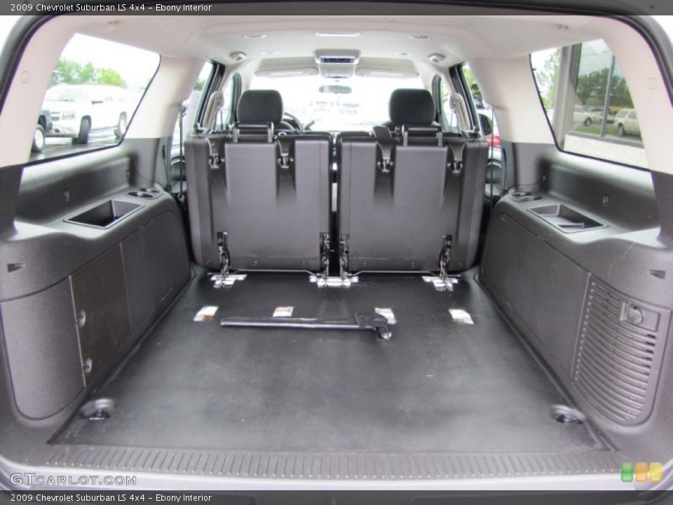 Ebony Interior Trunk for the 2009 Chevrolet Suburban LS 4x4 #52449526