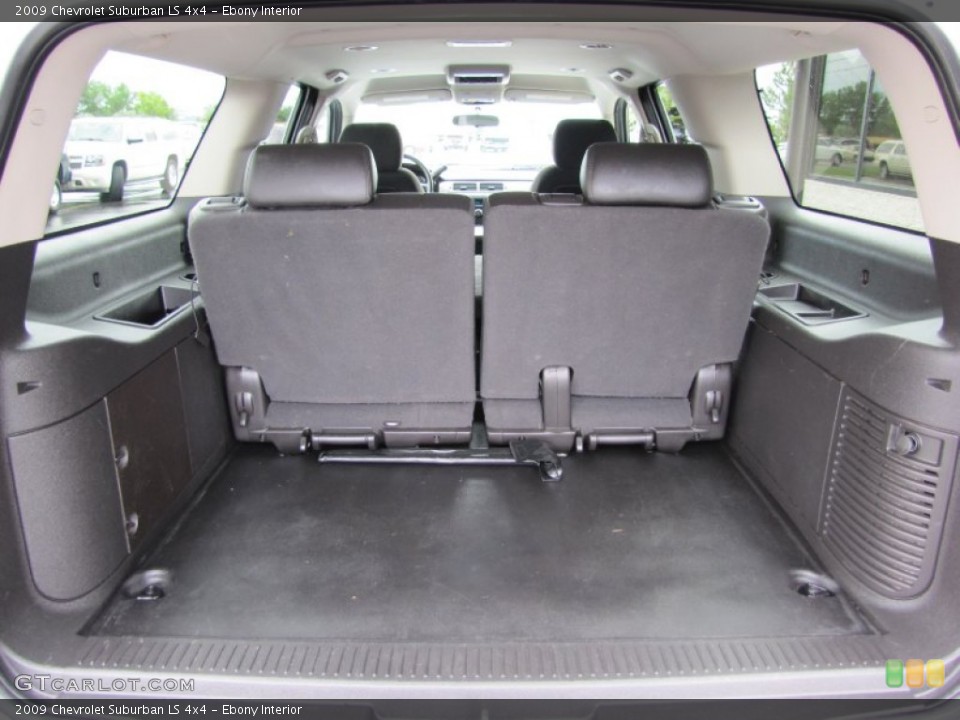 Ebony Interior Trunk for the 2009 Chevrolet Suburban LS 4x4 #52449547