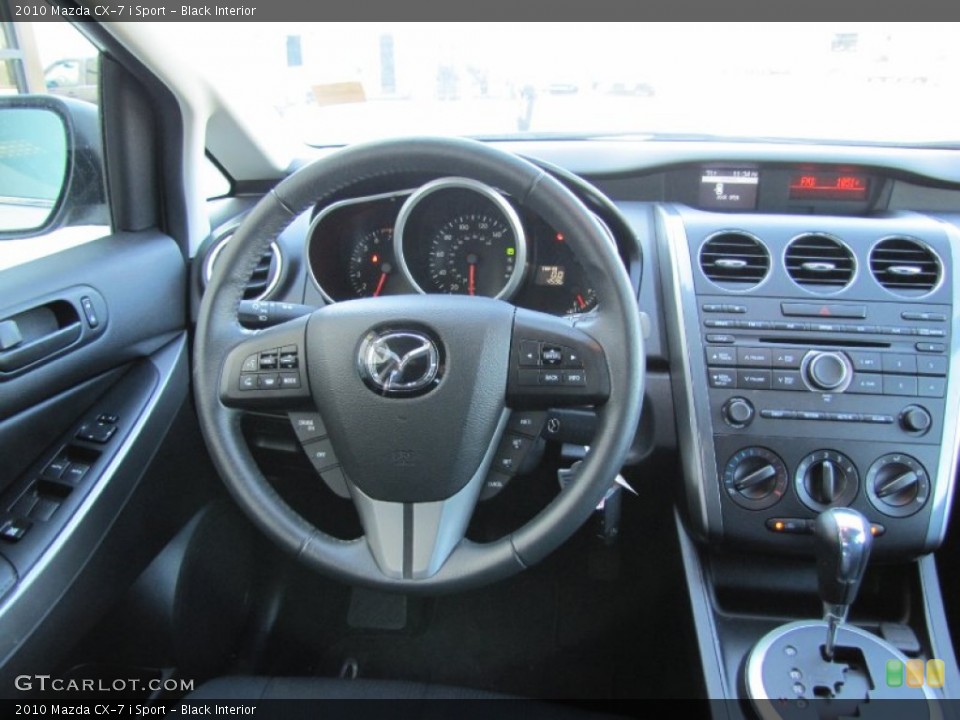 Black Interior Dashboard for the 2010 Mazda CX-7 i Sport #52449724
