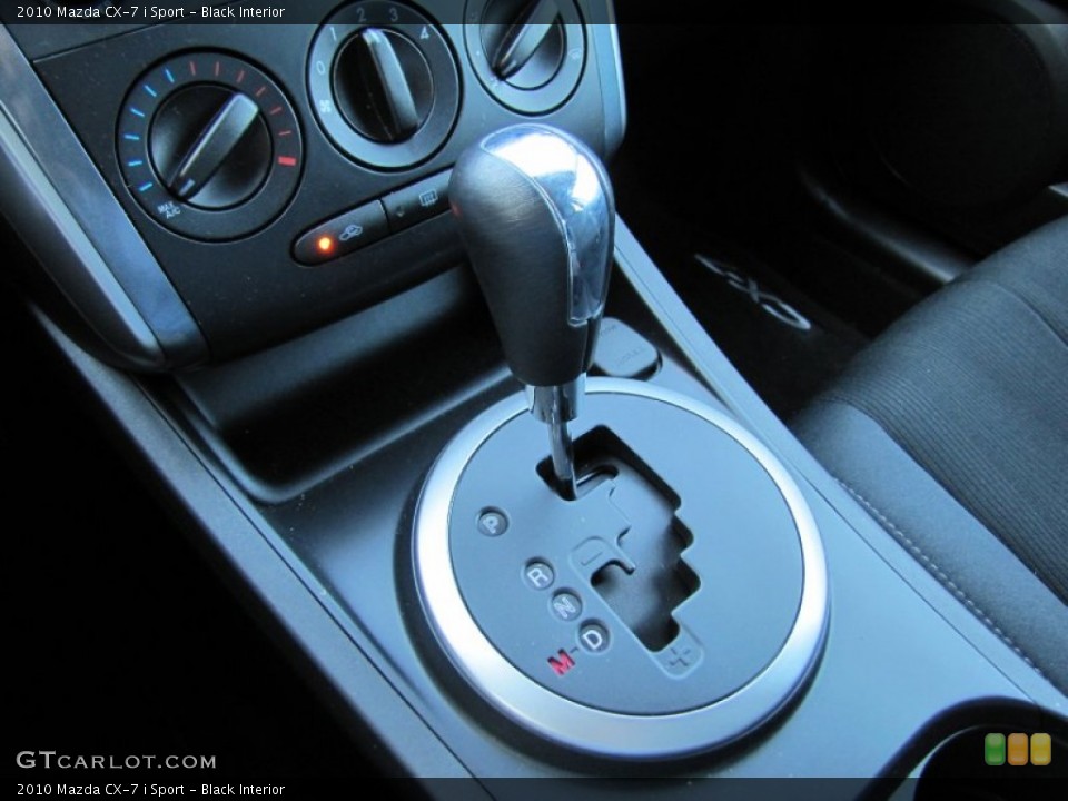 Black Interior Transmission for the 2010 Mazda CX-7 i Sport #52449865