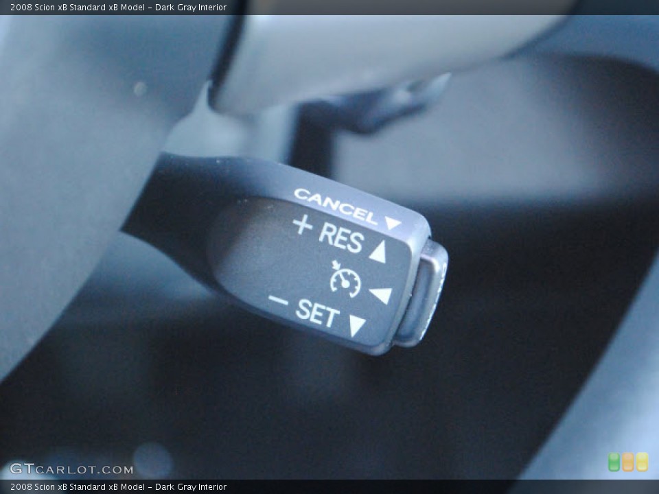 Dark Gray Interior Controls for the 2008 Scion xB  #52450540