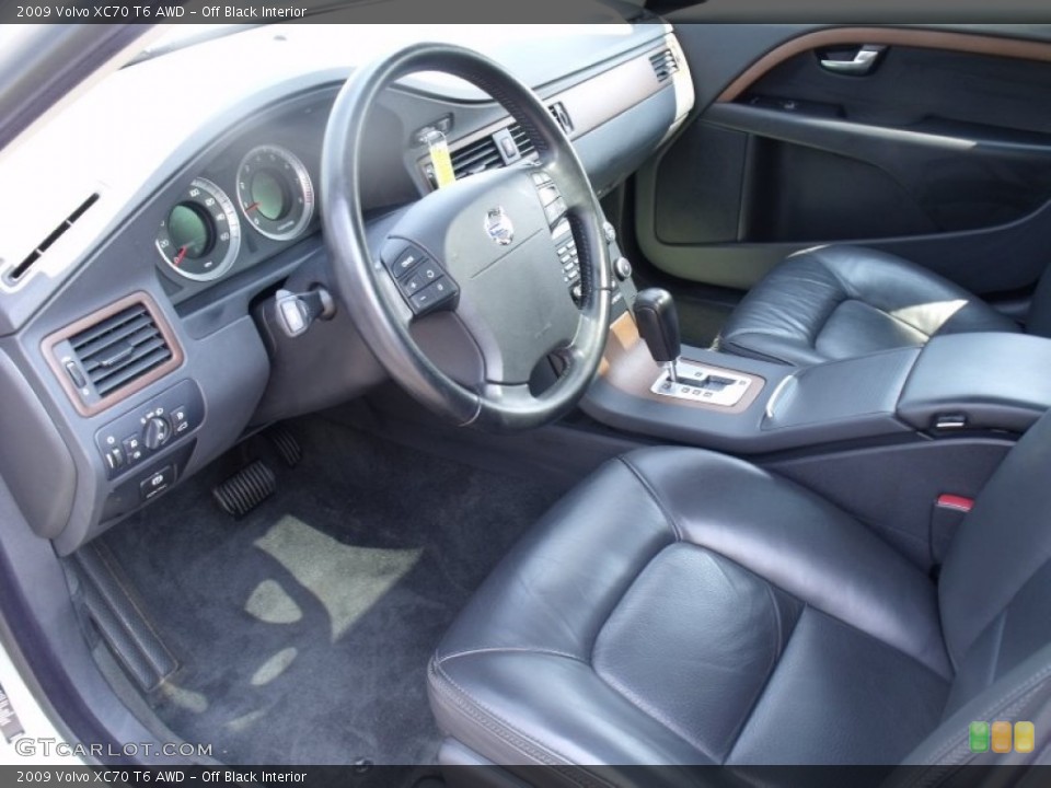 Off Black Interior Photo for the 2009 Volvo XC70 T6 AWD #52451836