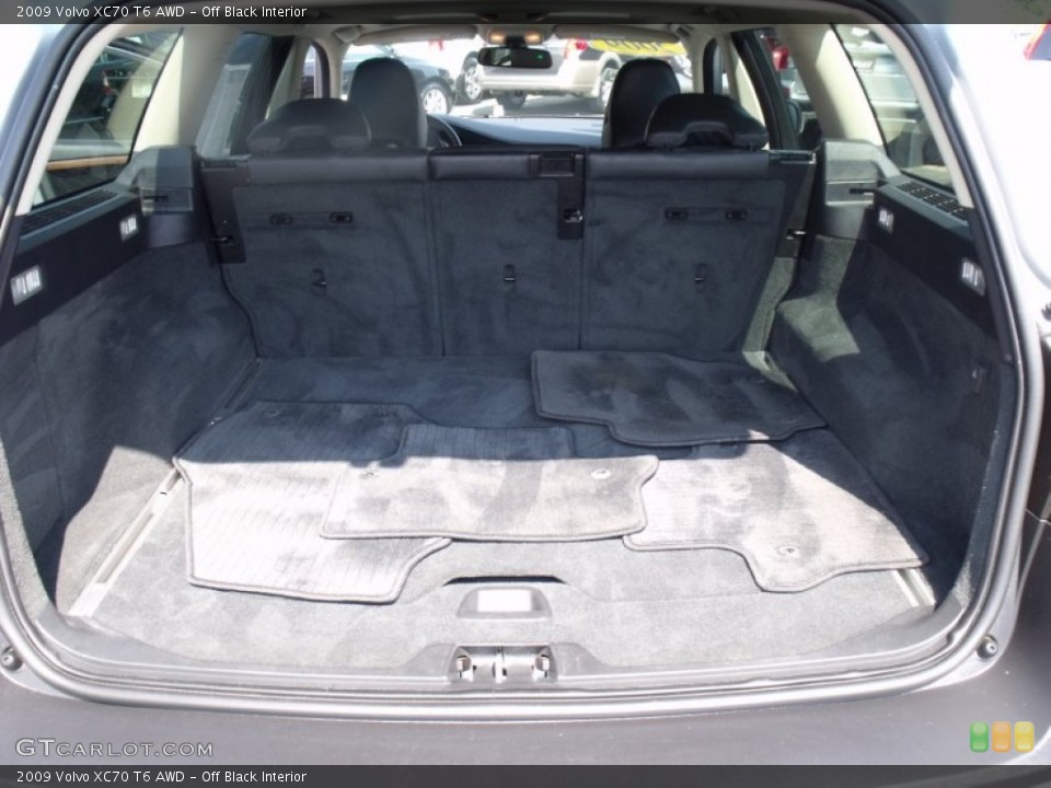 Off Black Interior Trunk for the 2009 Volvo XC70 T6 AWD #52451860
