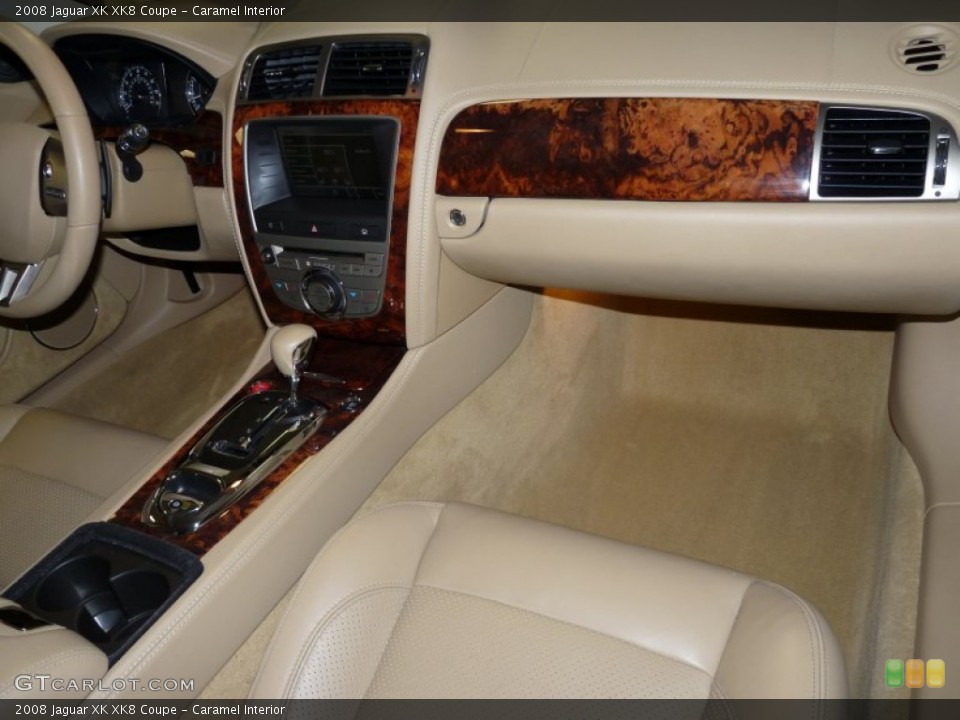 Caramel Interior Dashboard for the 2008 Jaguar XK XK8 Coupe #52454627