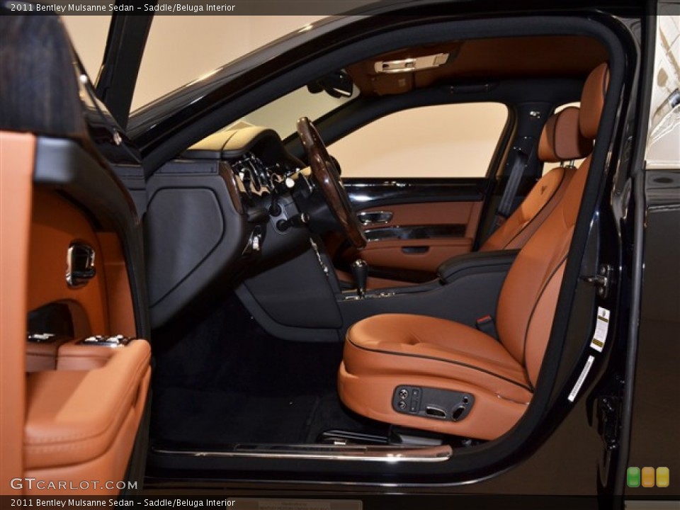 Saddle/Beluga Interior Photo for the 2011 Bentley Mulsanne Sedan #52454636