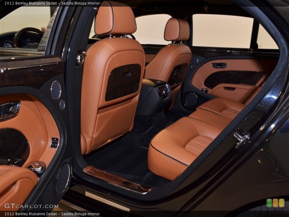 Saddle/Beluga Interior Photo for the 2011 Bentley Mulsanne Sedan #52454693