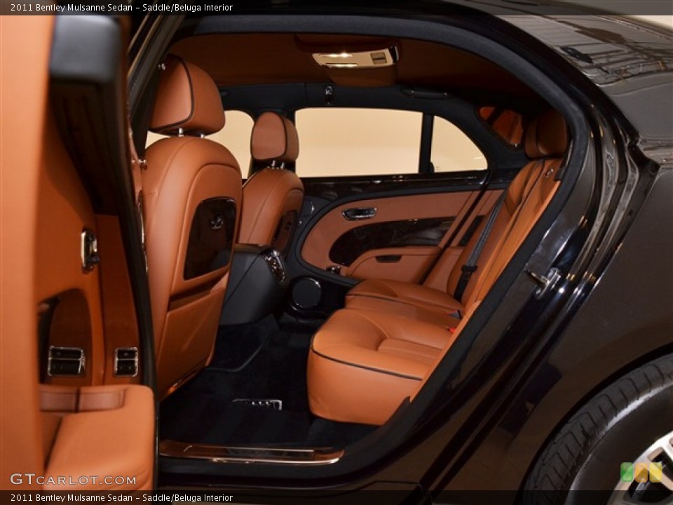 Saddle/Beluga Interior Photo for the 2011 Bentley Mulsanne Sedan #52454708