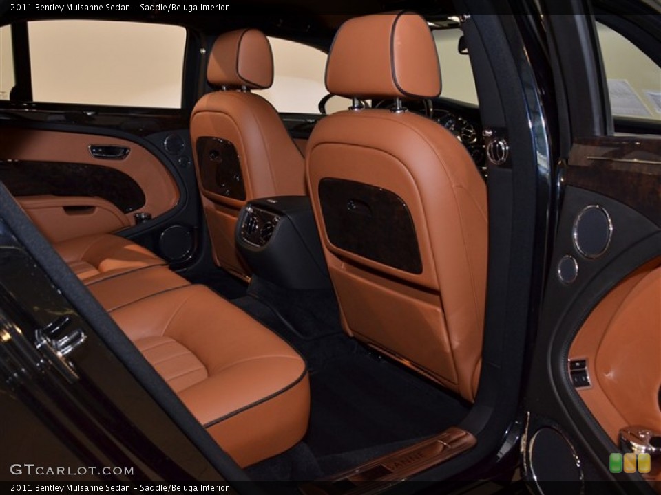 Saddle/Beluga Interior Photo for the 2011 Bentley Mulsanne Sedan #52454741