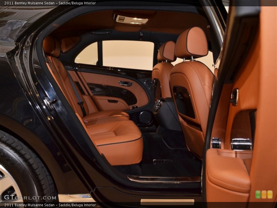 Saddle/Beluga Interior Photo for the 2011 Bentley Mulsanne Sedan #52454756