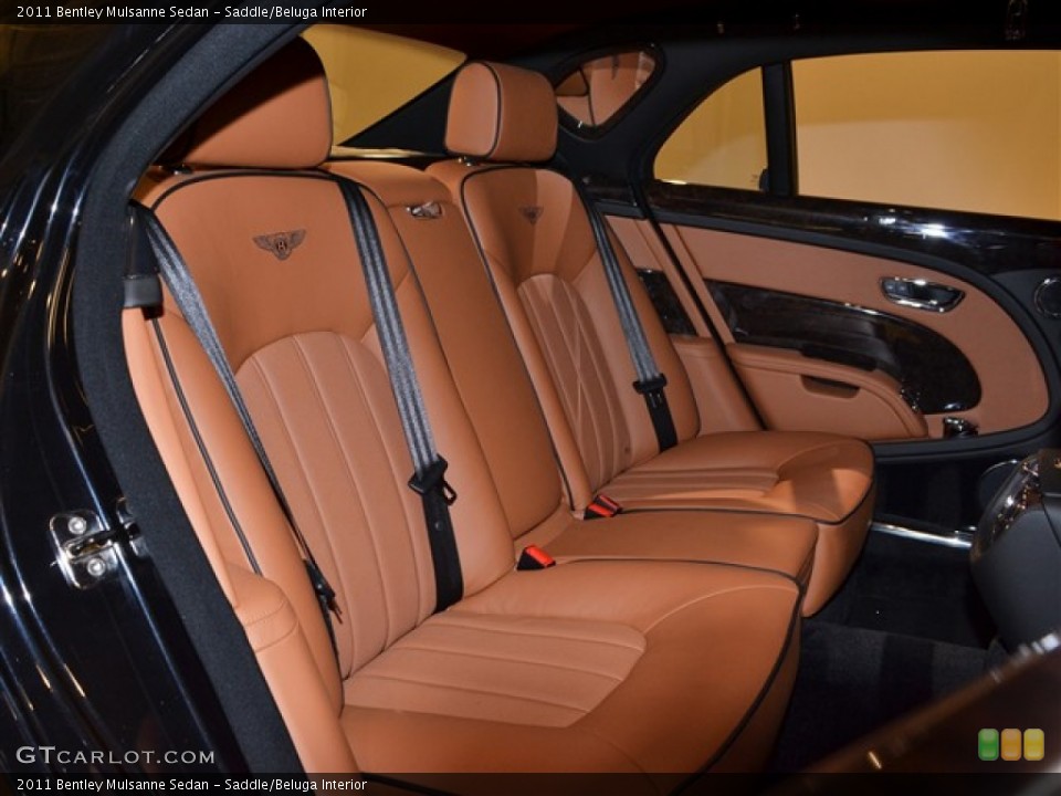 Saddle/Beluga Interior Photo for the 2011 Bentley Mulsanne Sedan #52454768