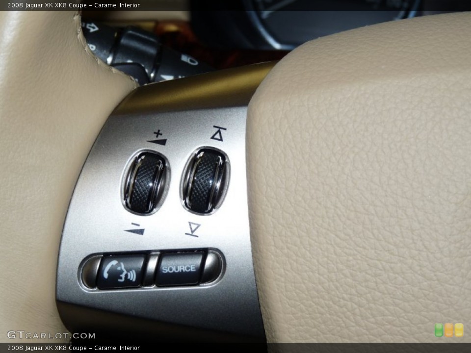 Caramel Interior Controls for the 2008 Jaguar XK XK8 Coupe #52454777