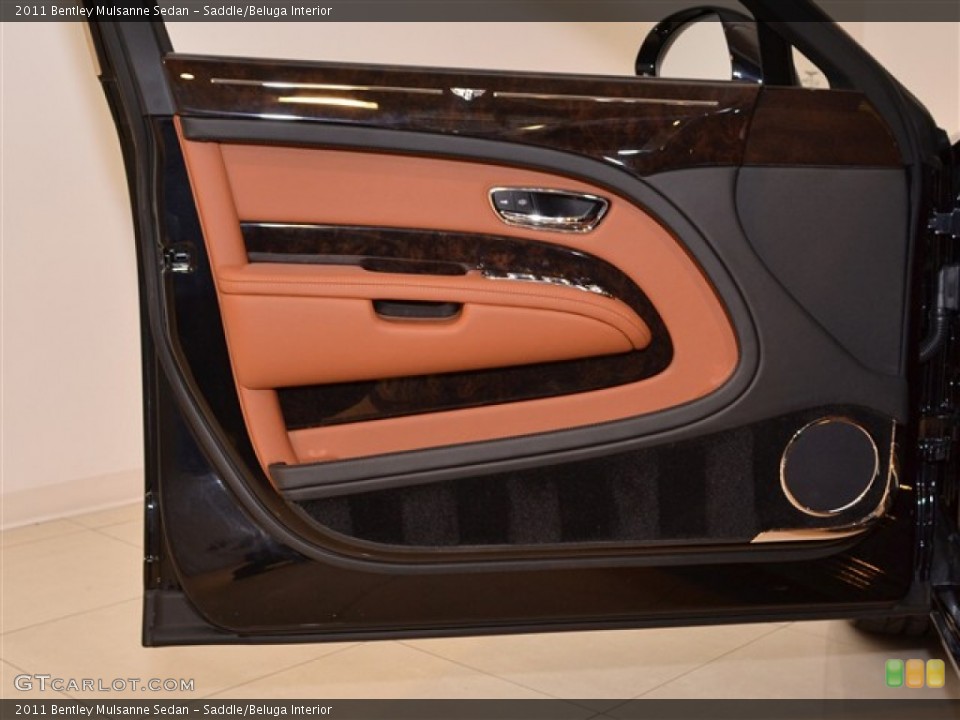 Saddle/Beluga Interior Door Panel for the 2011 Bentley Mulsanne Sedan #52454783