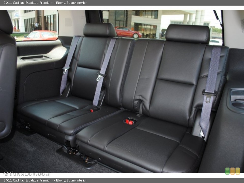 Ebony/Ebony Interior Photo for the 2011 Cadillac Escalade Premium #52454786