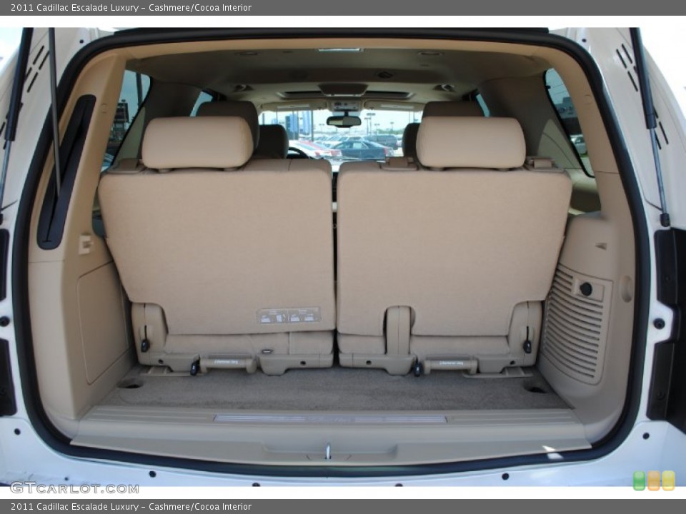 Cashmere/Cocoa Interior Trunk for the 2011 Cadillac Escalade Luxury #52455029
