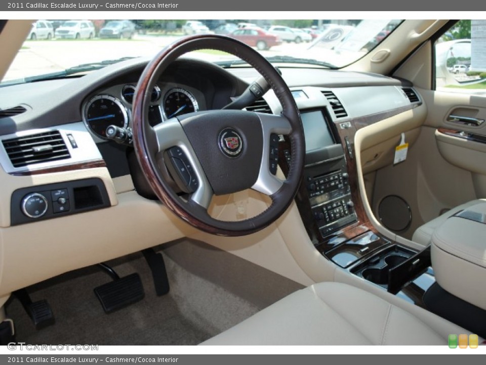 Cashmere/Cocoa Interior Prime Interior for the 2011 Cadillac Escalade Luxury #52455380