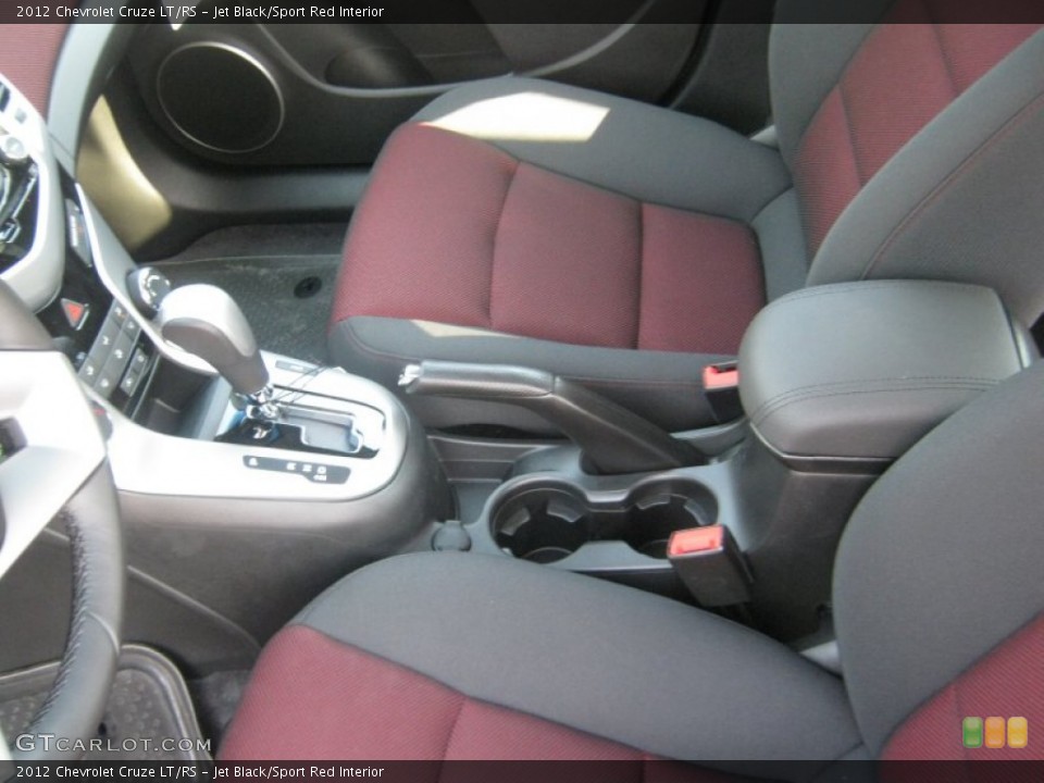 Jet Black/Sport Red Interior Photo for the 2012 Chevrolet Cruze LT/RS #52457597