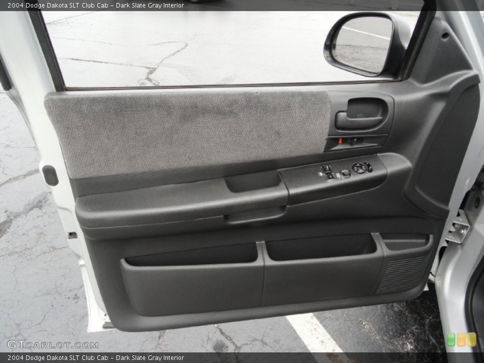 Dark Slate Gray Interior Door Panel for the 2004 Dodge Dakota SLT Club Cab #52459526