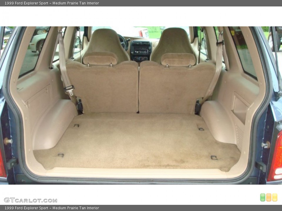 Medium Prairie Tan Interior Trunk for the 1999 Ford Explorer Sport #52460090