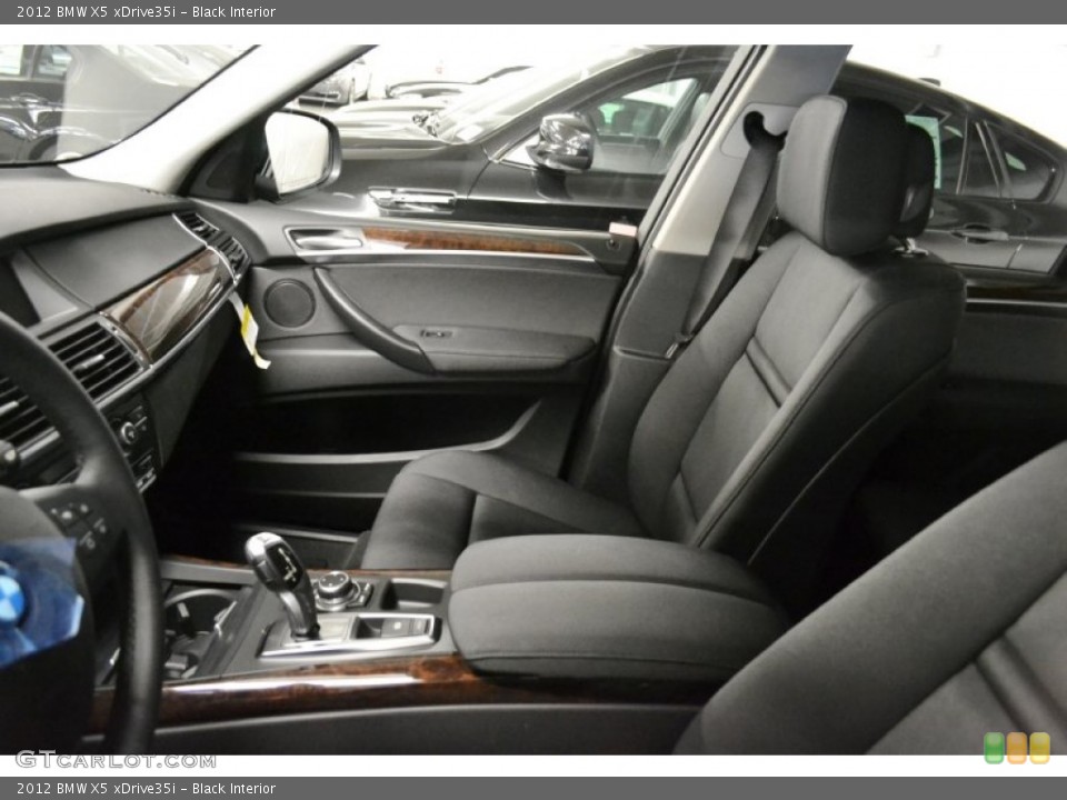 Black Interior Photo for the 2012 BMW X5 xDrive35i #52461122