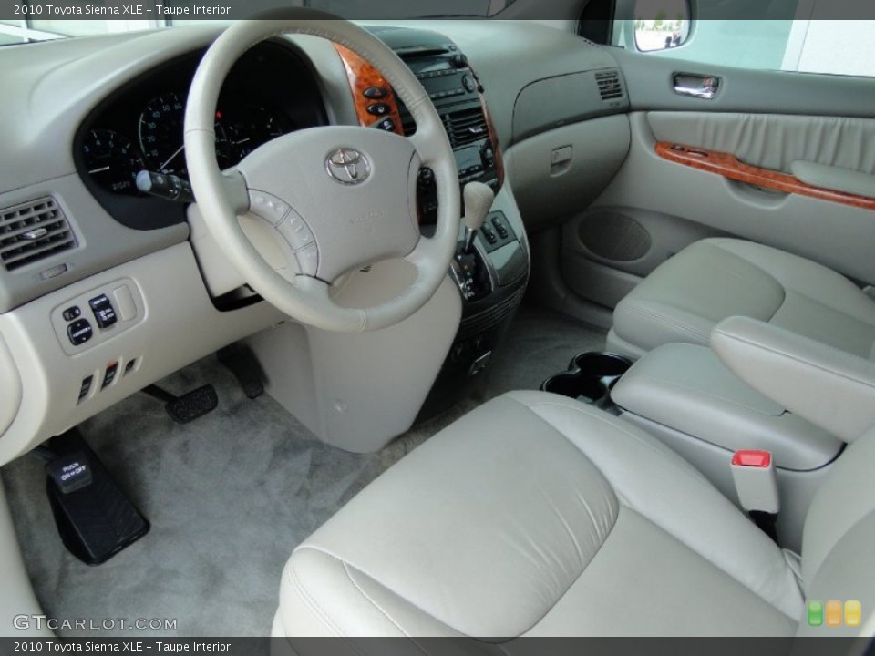 Taupe Interior Photo for the 2010 Toyota Sienna XLE #52462475