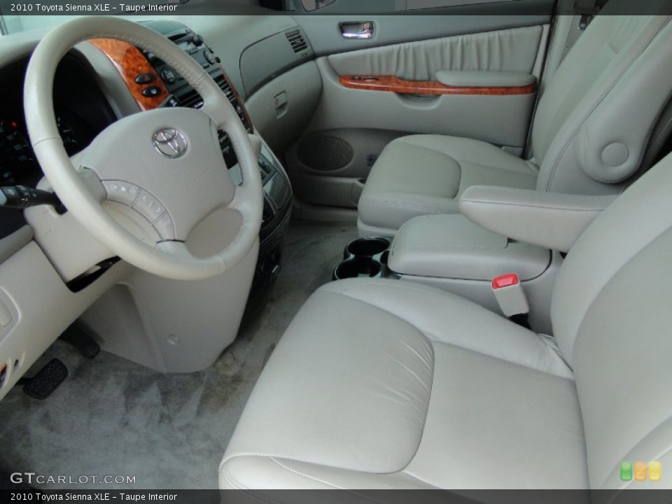Taupe Interior Photo for the 2010 Toyota Sienna XLE #52462488
