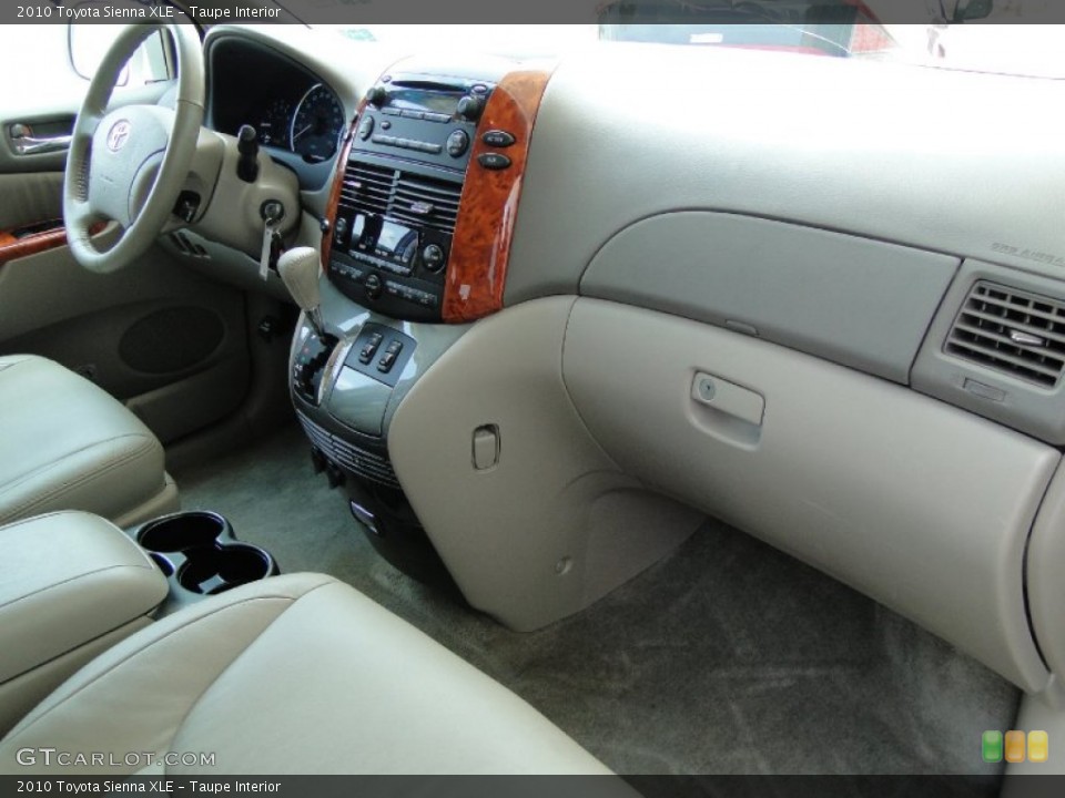 Taupe Interior Dashboard for the 2010 Toyota Sienna XLE #52462685