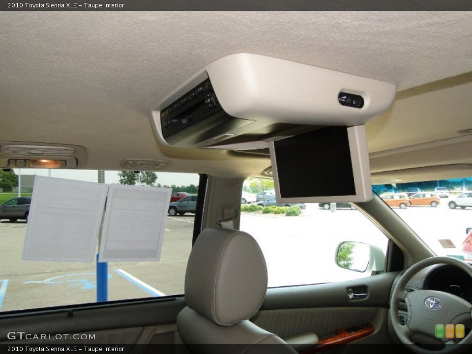 Taupe Interior Controls for the 2010 Toyota Sienna XLE #52462784